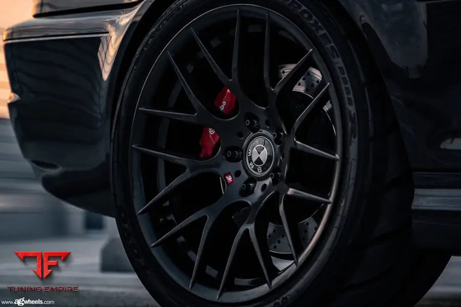 BMW M3 E46 on custom forged wheels