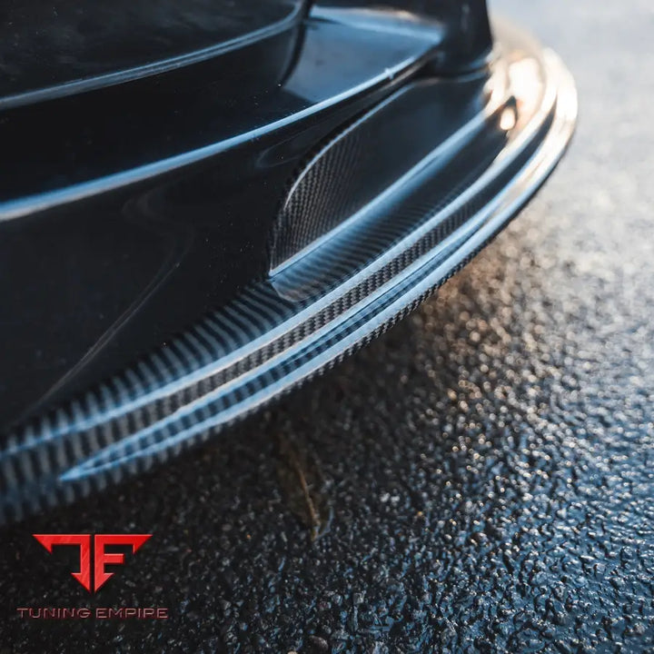 BMW M3 E90/E92/E93 2007-2013 CARBON FIBRE SPLITTER - V1 - CT CARBON