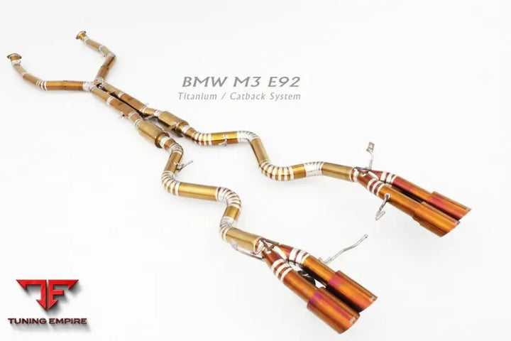 Bmw M3 E90/E92/E93 Titanium Valvetronic Exhaust System