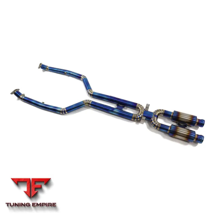 BMW M3 E90 E92 TITANIUM MIDPIPE WITH MUFFLER VALVE