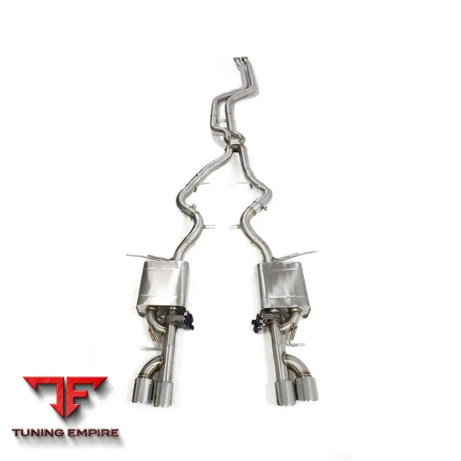 BMW M3 E92 335i STAINLESS STEEL CATBACK RAZOR EXHAUST WITH MUFFLER VALVE