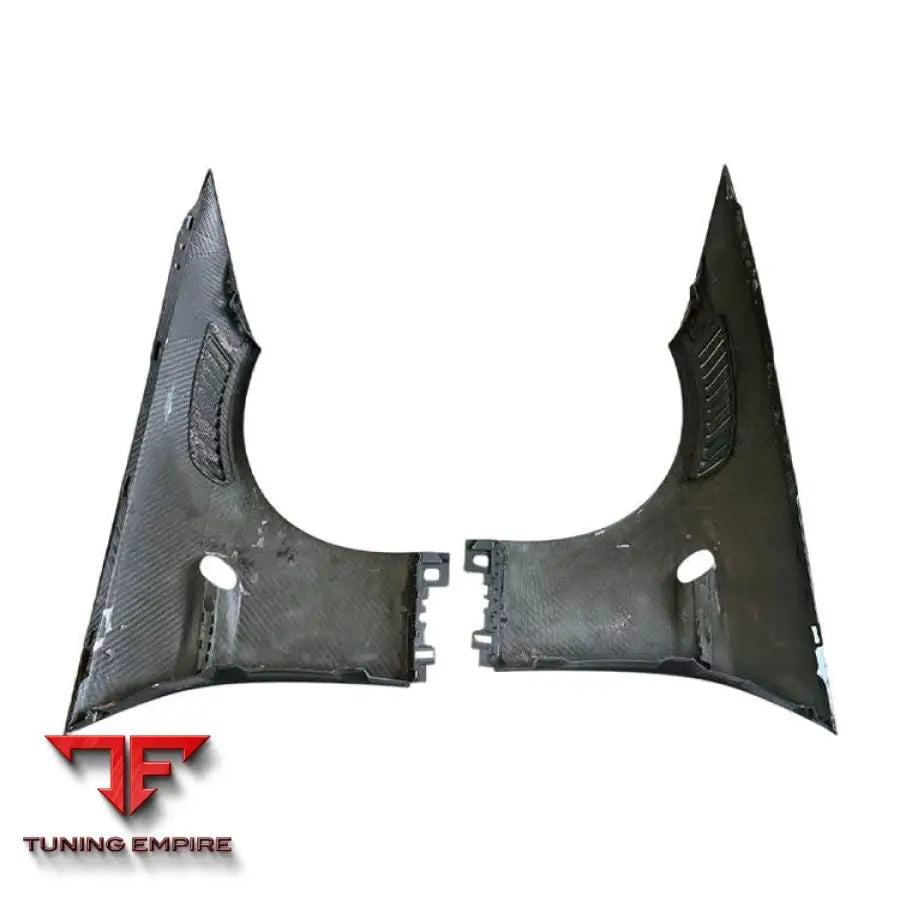 BMW M3 E92 DRY CARBON FIBER VENTED FENDER WINGS 2007-2013Y