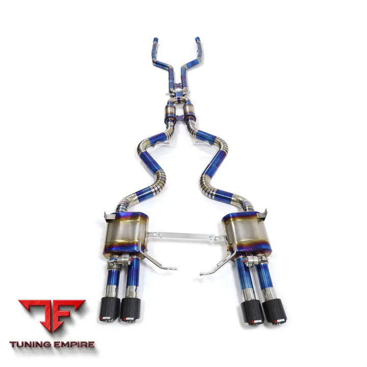 BMW M3 E92/E93 4.0 TITANIUM CATBACK RAZOR EXHAUST WITH MUFFLER VALVE