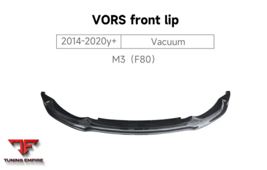 BMW M3 (F80) CARBON FRONT LIP AND DIFFUSER 2014-2020y+