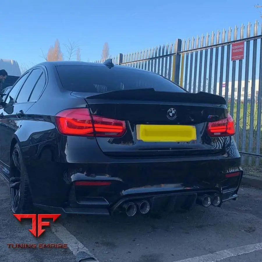 BMW M3 F80 & F30 3 SERIES CARBON FIBRE SPOILER - V3 - CT CARBON