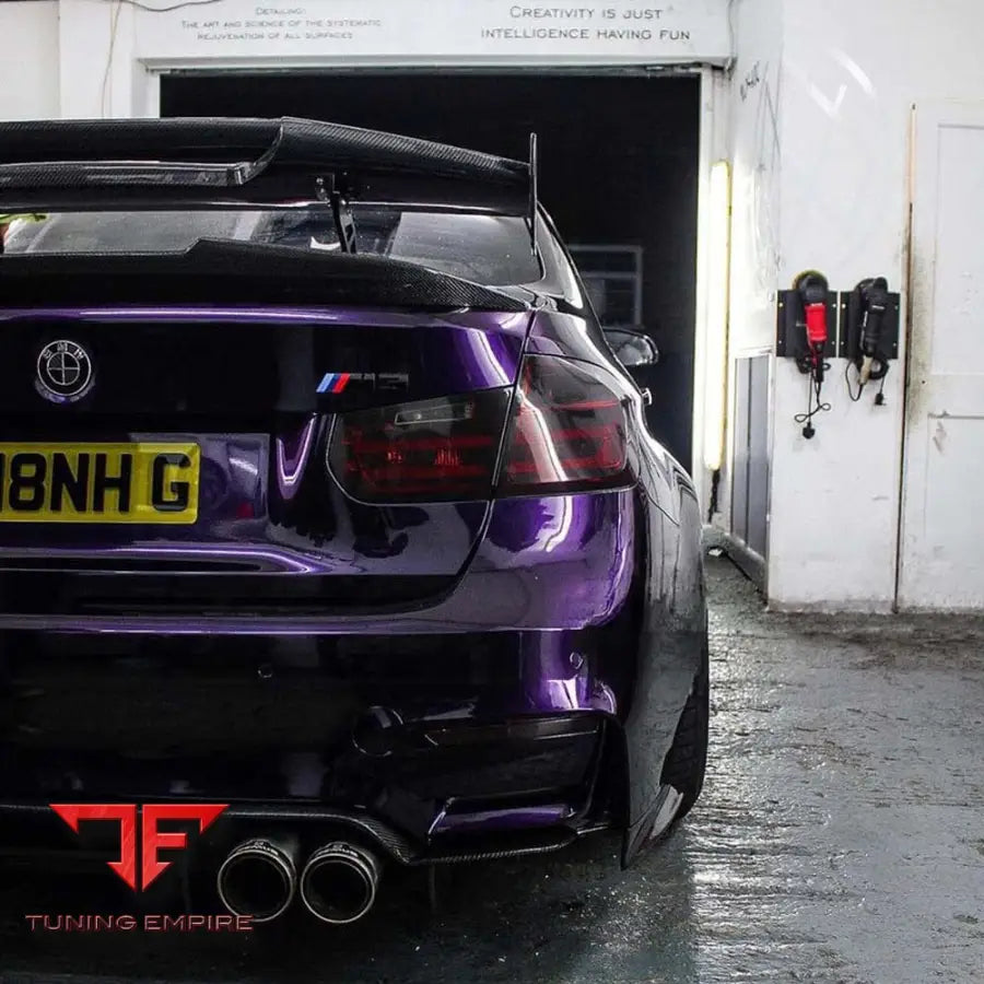 BMW M3 F80 & F30 3 SERIES CARBON FIBRE SPOILER - V3 - CT CARBON