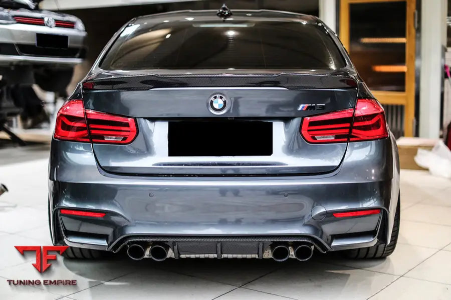 BMW M3 F80 & M4 F82 MP STYLE CARBON FIBER REAR DIFFUSER BSD