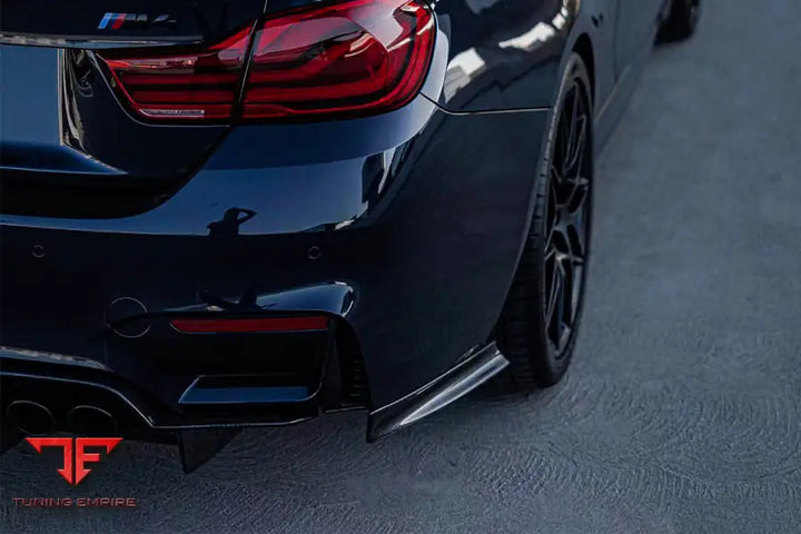 BMW M3 F80 & M4 F82 SM STYLE CARBON FIBER REAR DIFFUSER AND LIP BSD