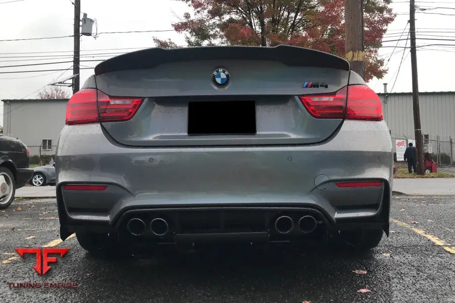 BMW M3 F80 & M4 F82 VA STYLE CARBON FIBER REAR LIP BSD