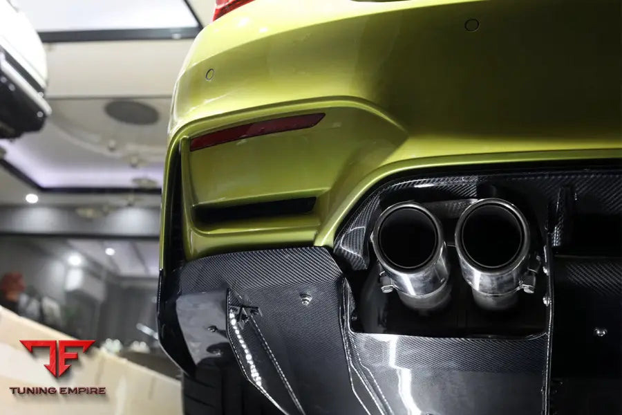 BMW M3 F80 & M4 F82 VA STYLE CARBON FIBER REAR LIP BSD