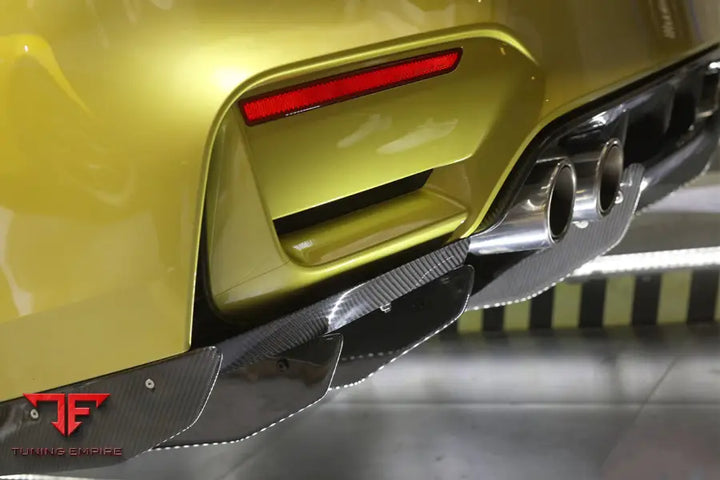 BMW M3 F80 & M4 F82 VA STYLE CARBON FIBER REAR LIP BSD