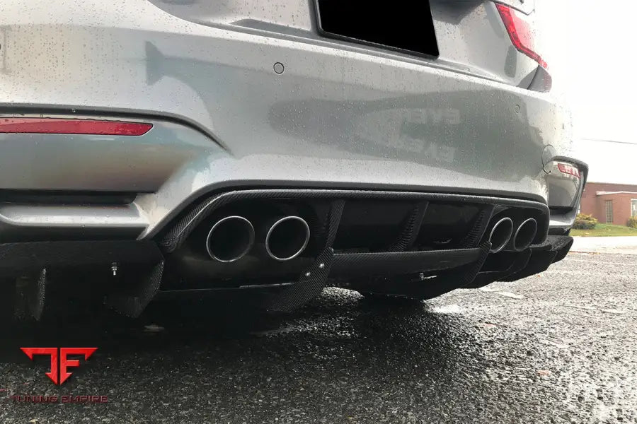BMW M3 F80 & M4 F82 VA STYLE CARBON FIBER REAR LIP BSD