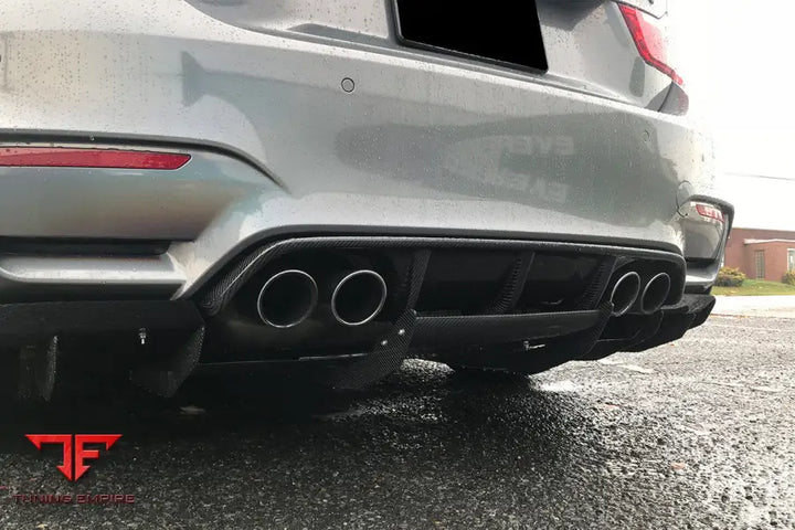 BMW M3 F80 & M4 F82 VA STYLE CARBON FIBER REAR LIP BSD