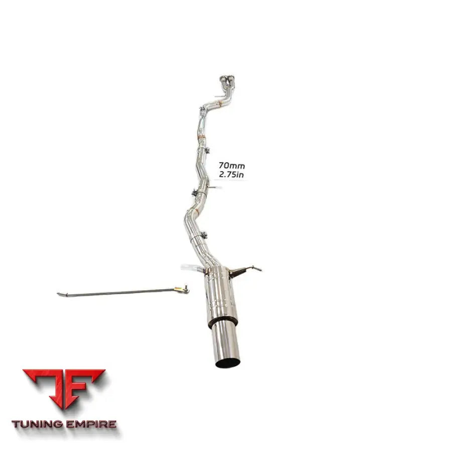 BMW M3 F80 STAINLESS STEEL CATBACK RAZOR EXHAUST PIPE
