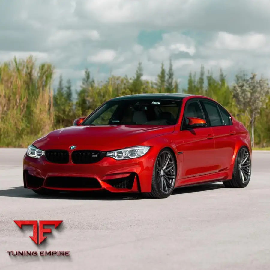 BMW M3 F80 VOSSEN VFS4 GLOSS GRAPHITE WHEELS