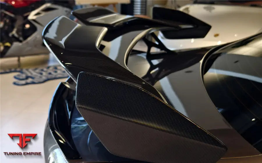 Bmw M3 G80 & 3 Series G20 M4 G82 4 G22 Bkssii Style Carbon Fiber Trunk Wing With Aluminum Slloy