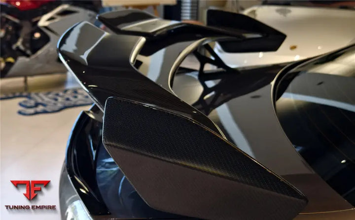 Bmw M3 G80 & 3 Series G20 M4 G82 4 G22 Bkssii Style Carbon Fiber Trunk Wing With Aluminum Slloy