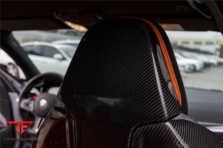 Bmw M3 G80 Carbon Fiber Seat-Back Cover Bsd