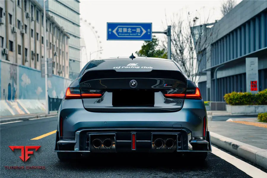 Bmw M3 G80 & G20 3 Series Bkss Style Carbon Fiber Trunk Bsd