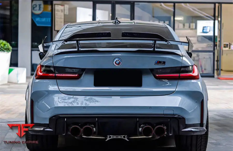 Bmw M3 G80 G20 Bkssii Style Carbon Fiber Trunk Spoiler Bsd