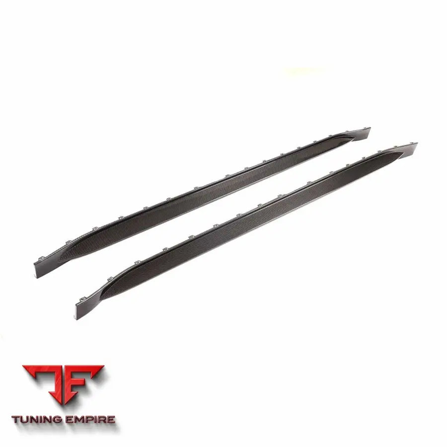 BMW M3 G80/G81 CARBON FIBRE SIDE SKIRT REPLACEMENT - V4 - CT CARBON
