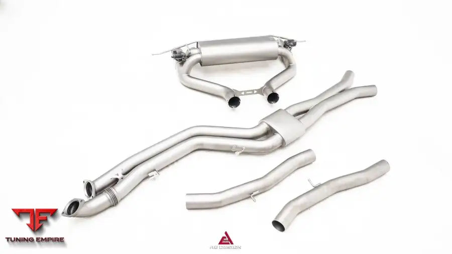 BMW M3 M4 AE Design GT4-style catback exhaust system