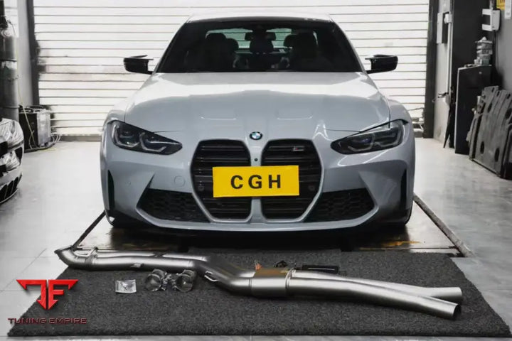BMW M3 M4 AE Design GT4-style mid-pipe