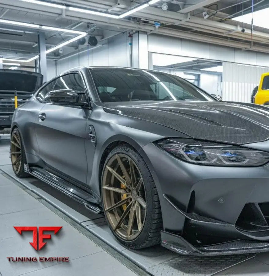 BMW M3 G80 carbon side skirts