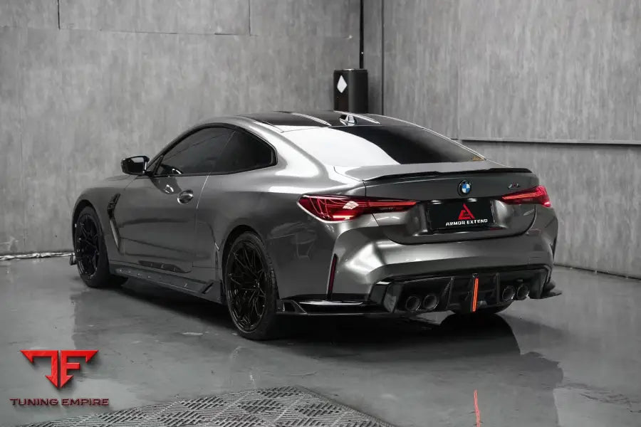 BMW M3 G80 G81 M4 G82 G83 AE V2 REAR DIFFUSER & CANARDS - Rear Diffuser