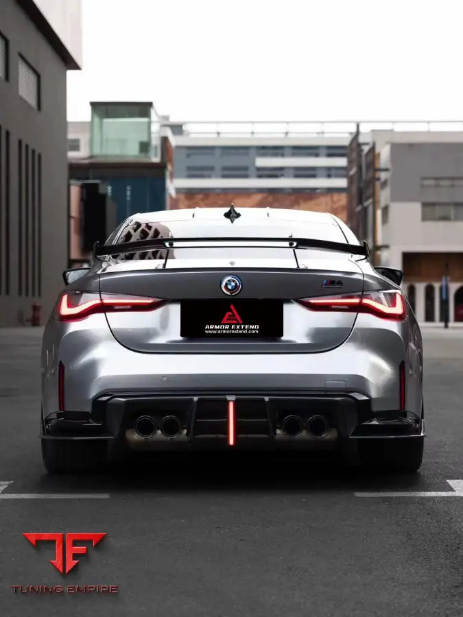 BMW M3 G80 G81 M4 G82 G83 AE V2 REAR DIFFUSER & CANARDS - Rear Diffuser