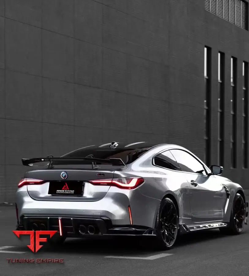 BMW M3 G80 G81 M4 G82 G83 AE V2 REAR DIFFUSER & CANARDS - Rear Diffuser