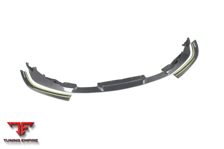 BMW M3 G80 & G81/M4 G82 & G83 D3 STYLE DRY CARBON FIBER FORNT LIP SPLITTER WITH WINGLETS BSD