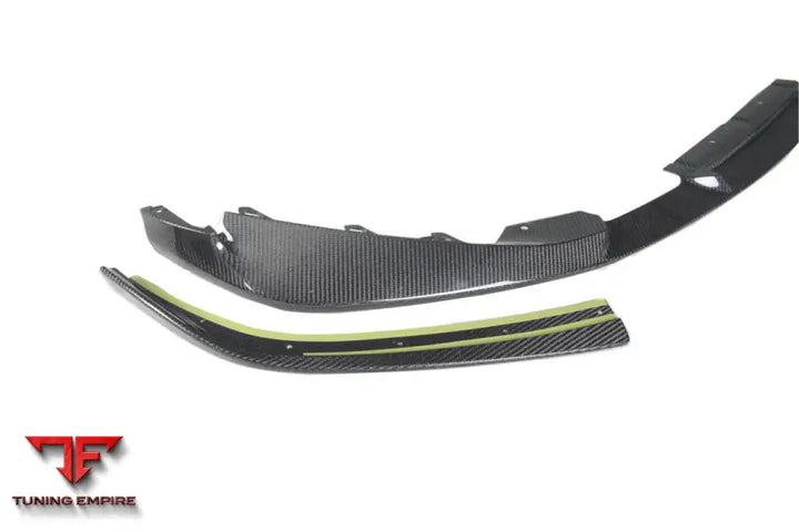 BMW M3 G80 & G81/M4 G82 & G83 D3 STYLE DRY CARBON FIBER FORNT LIP SPLITTER WITH WINGLETS BSD