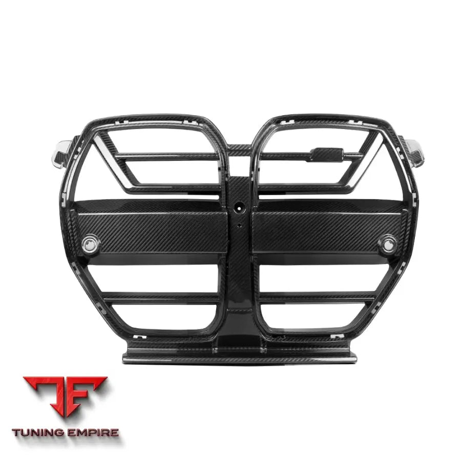 BMW M3 G80 M4 G82 FRONT GRILLE IN PREPREG CARBON FIBRE (V1) - Carbon Fibre Parts