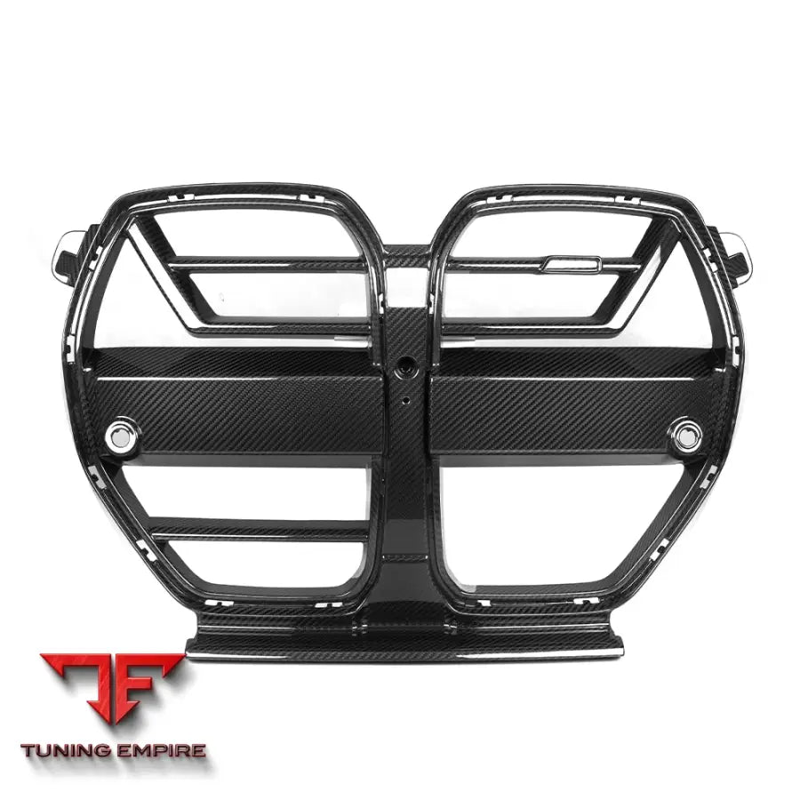 BMW M3 G80 M4 G82 FRONT GRILLE W/ACC IN PREPREG CARBON FIBRE (V1) - Carbon Fibre Parts