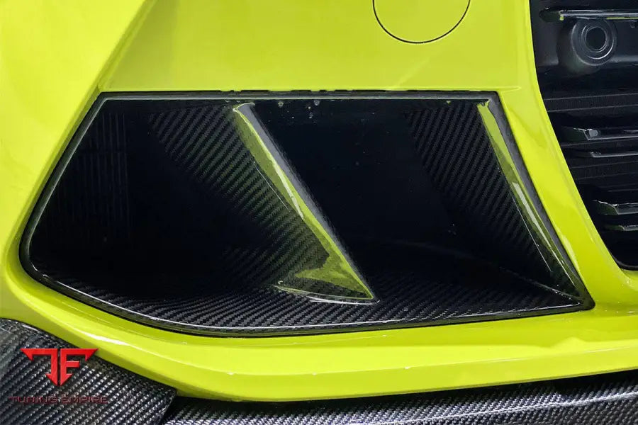 BMW M3 G80 & M4 G82/G83 MP STYLE CARBON FIBER FRONT BUMPER AIR VENTS BSD