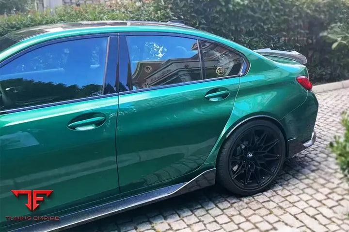 Bmw M3 G80 Mp Style Carbon Fiber Rear Winglets Bsd