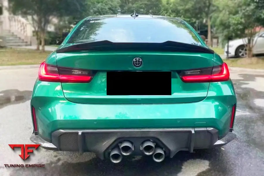 Bmw M3 G80 Mp Style Carbon Fiber Rear Winglets Bsd