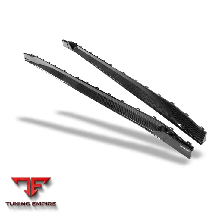 BMW M3 G81 CARBON FIBER SIDE SKIRTS