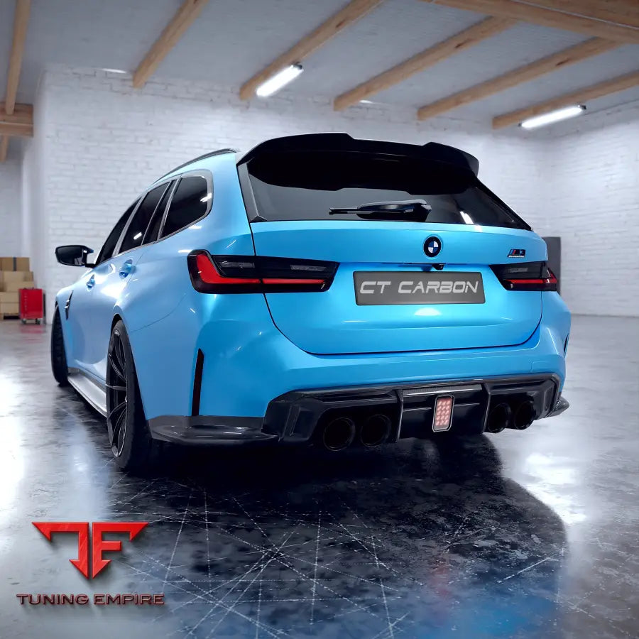 BMW M3 G81/G21 3 SERIES CARBON FIBRE SPOILER - V2 - CT CARBON