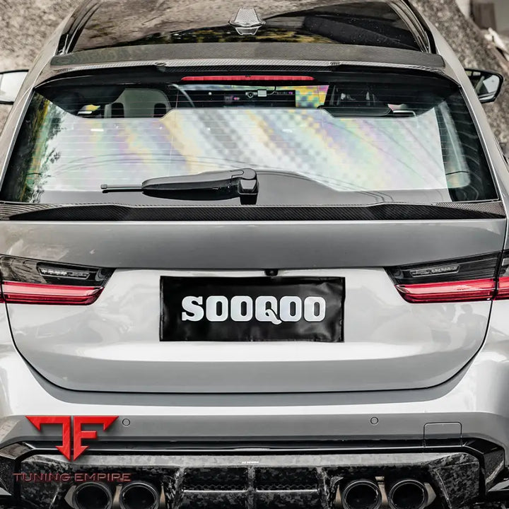 BMW M3 G81 REAR SPOILER IN PREPREG CARBON FIBRE - Carbon Fibre Parts