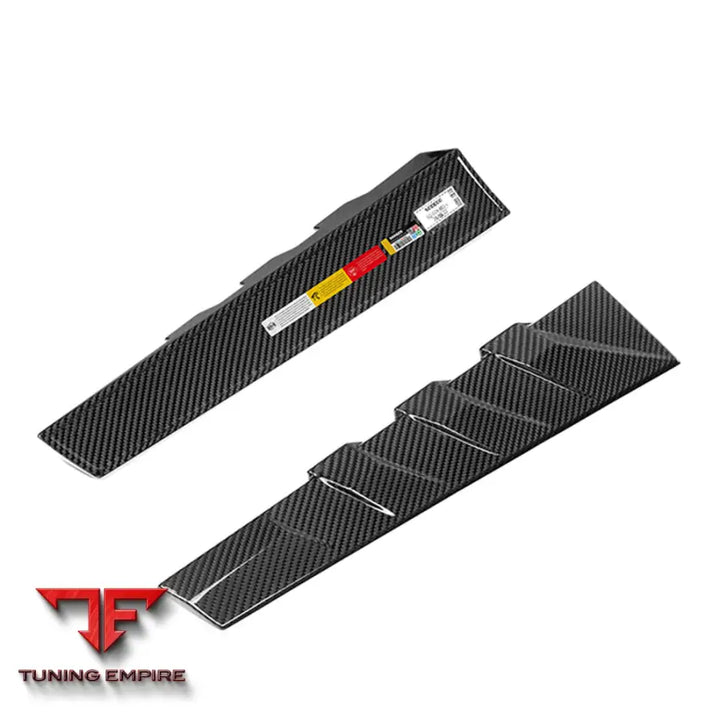 BMW M3 G81 REAR WINDOW FINS IN PREPREG CARBON FIBRE - Carbon Fibre Parts