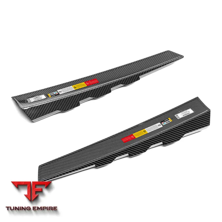 BMW M3 G81 REAR WINDOW FINS IN PREPREG CARBON FIBRE - Carbon Fibre Parts