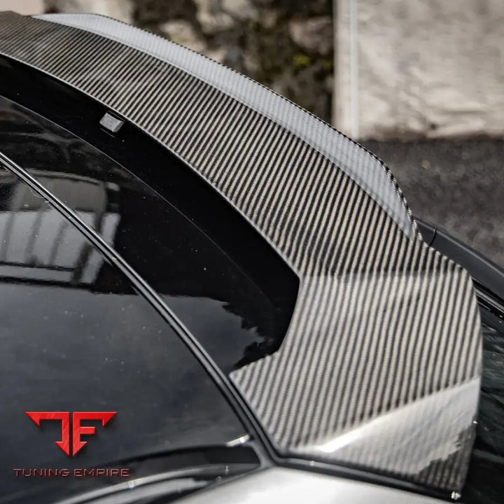 BMW M3 G81 TOP SPOILER IN PREPREG CARBON FIBRE (V1) - Carbon Fibre Parts