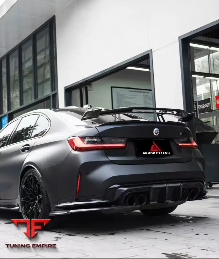 BMW M3 M3C M3CS G80 2021-ON SEDAN AE V2 REAR WING