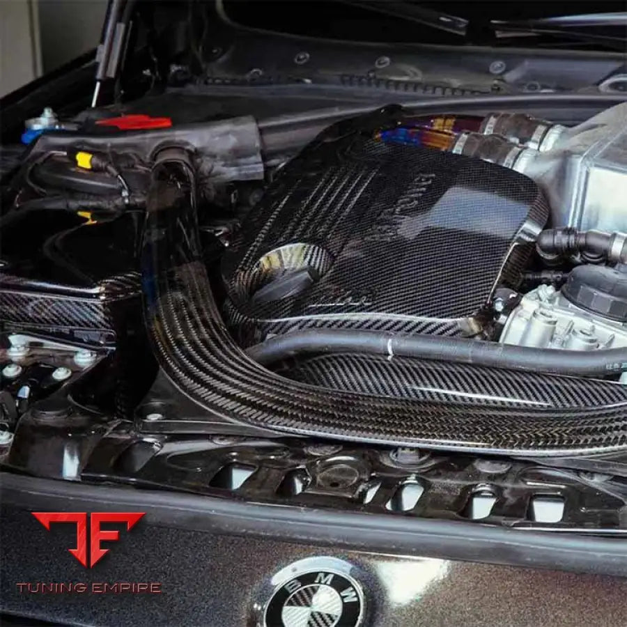 BMW M3/M4 F80 F82 CARBON FIBER COLD AIR INTAKE BOX PIPE 2018-2021Y