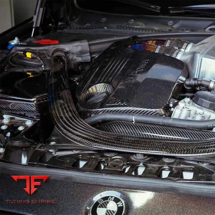 BMW M3/M4 F80 F82 CARBON FIBER COLD AIR INTAKE BOX PIPE 2018-2021Y