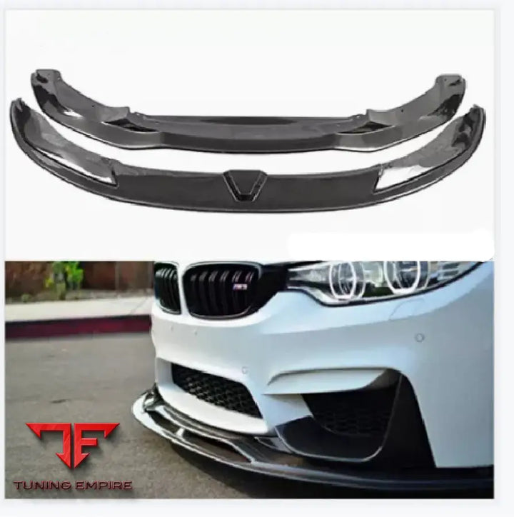 BMW M3/M4 F80 F82 CARBON FIBER FRONT LIP 2012Y