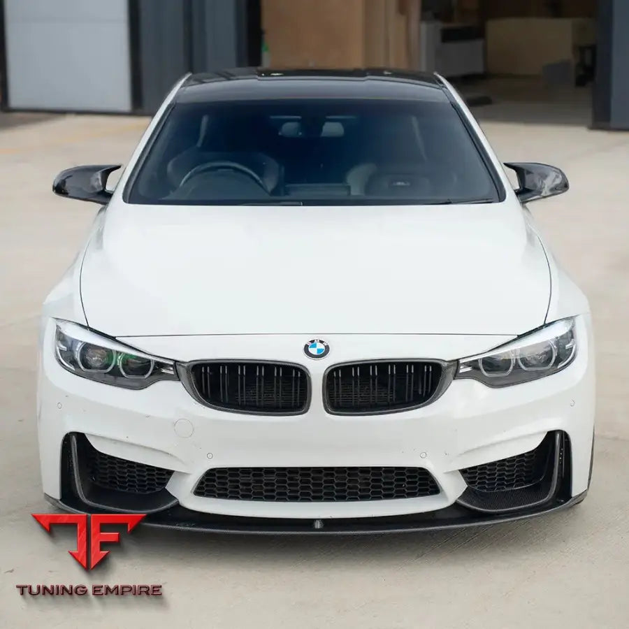 BMW M3/M4 F80/F82/F83 2014-2020 CARBON FIBRE SPLITTER (3 PIECE) - V1 - CT CARBON