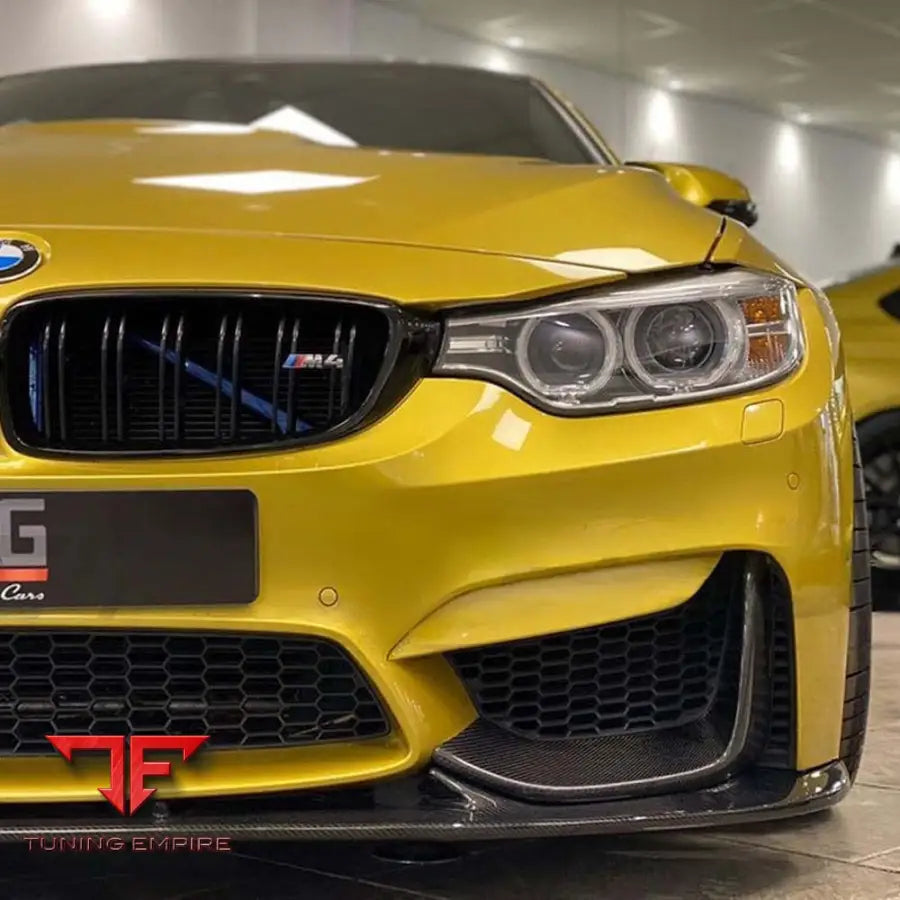BMW M3/M4 (F80 F82 F83) 2014-2020 CARBON FIBRE SPLITTER - V3 - CT CARBON